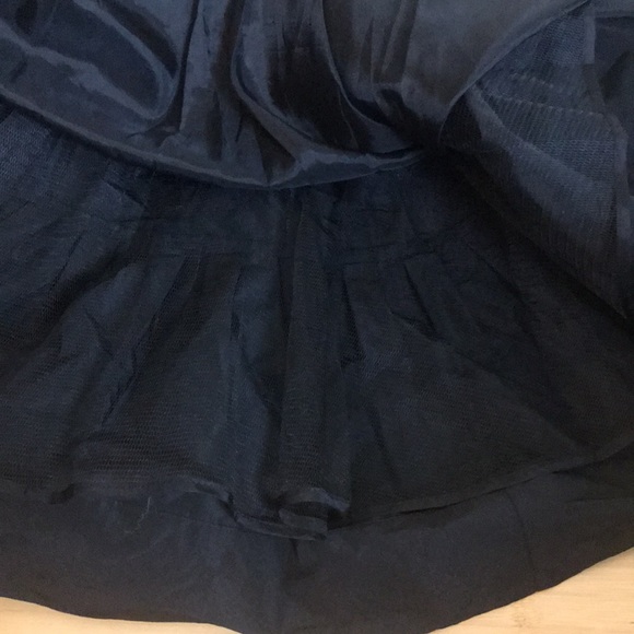 BCBG Max Azria Black Ruffle Halter Dress Size 8 - Picture 7 of 8